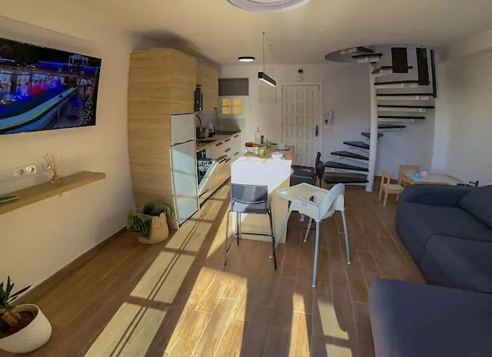 Relaxing Garden Cristianos Con Jacuzzi Y Barbacoa * Arona (Tenerife)