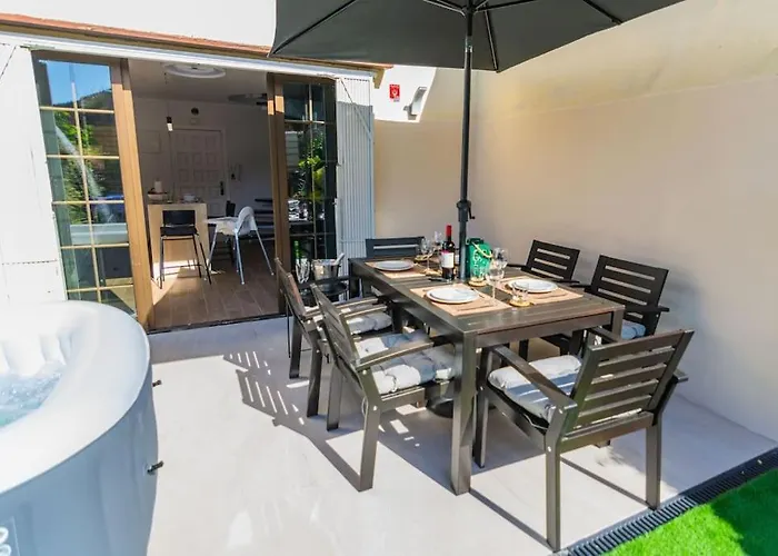 Apartament Relaxing Garden Cristianos Con Jacuzzi Y Barbacoa Arona (Tenerife)