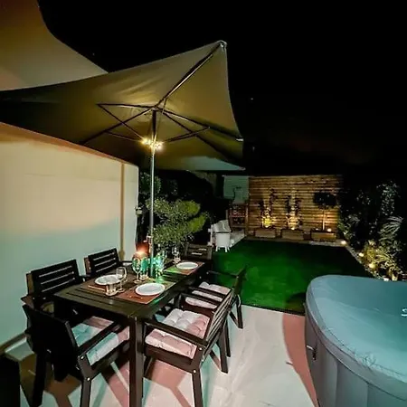 Relaxing Garden Cristianos Con Jacuzzi Y Barbacoa Appartement Arona (Tenerife)