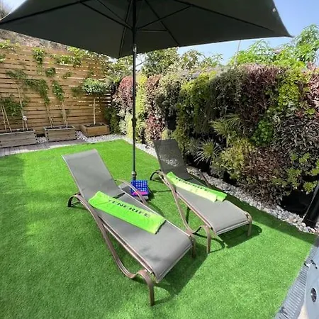 Relaxing Garden Cristianos Con Jacuzzi Y Barbacoa Appartement *