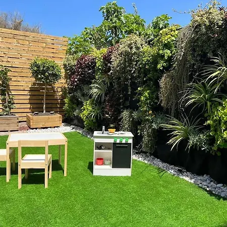 Relaxing Garden Cristianos Con Jacuzzi Y Barbacoa Appartement *