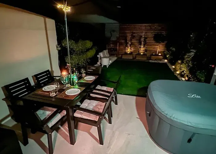 Relaxing Garden Cristianos Con Jacuzzi Y Barbacoa Arona (Tenerife)