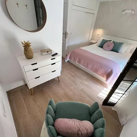 Apartment Relaxing Garden Cristianos Con Jacuzzi Y Barbacoa *