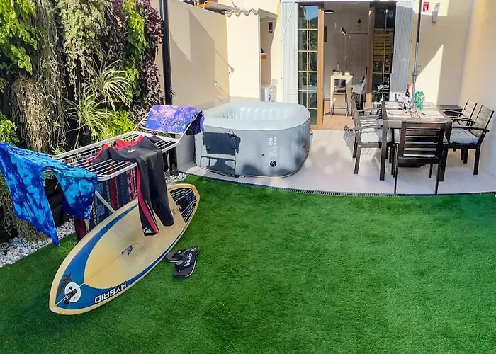 Apartman Relaxing Garden Cristianos Con Jacuzzi Y Barbacoa